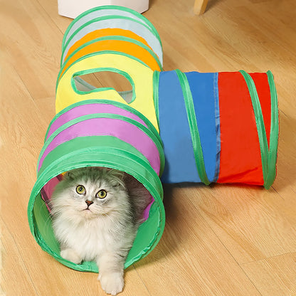 Cat Tunnel Interactive Cat Toy Cat Tunnels for Indoor Cats