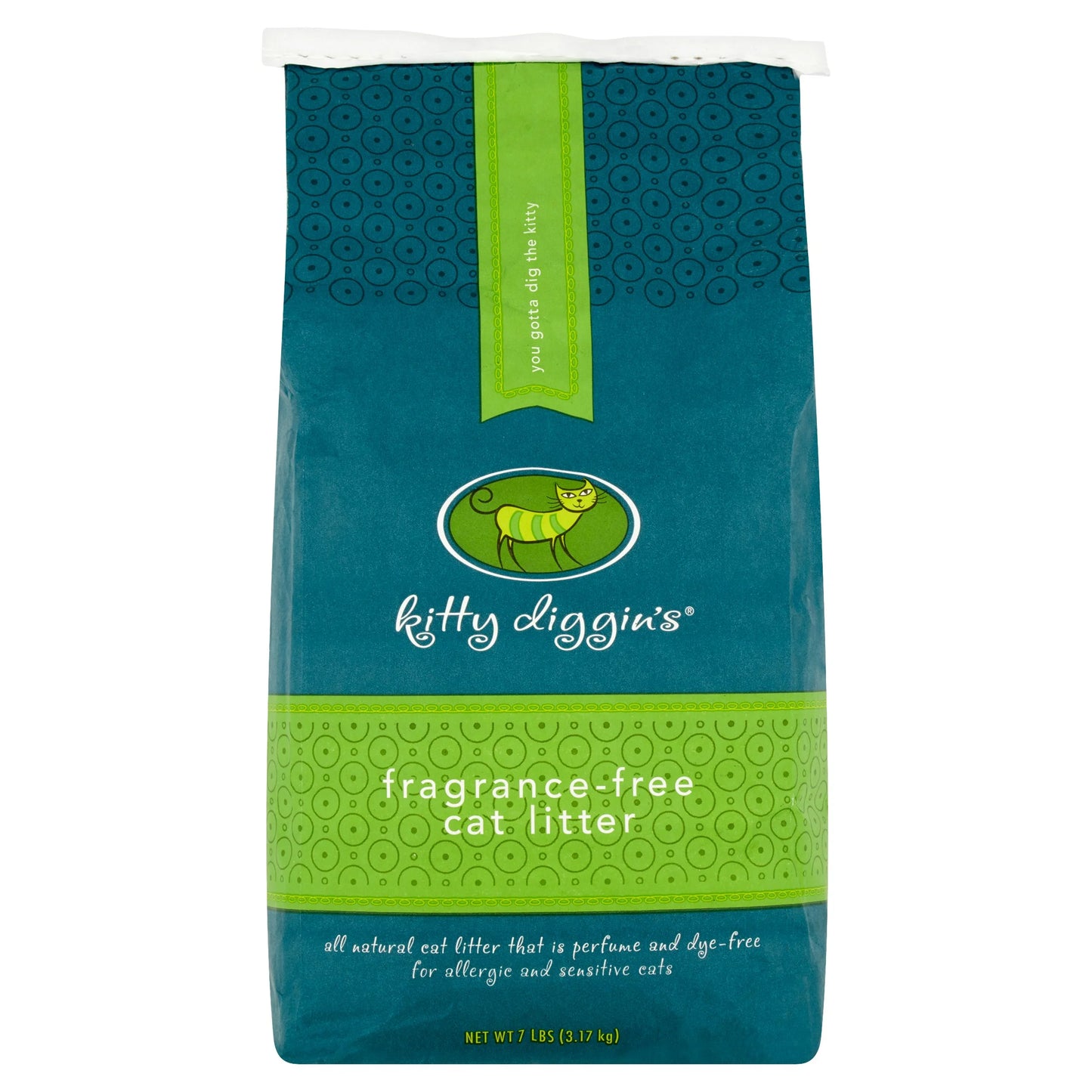 (6 Pack)  Fragrance-Free Cat Litter, 7 Lbs