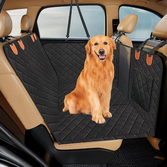 Back Seat Extender for Dogs, Hard Bottom Dog Car Seat Cover, Dog Hammock for ...